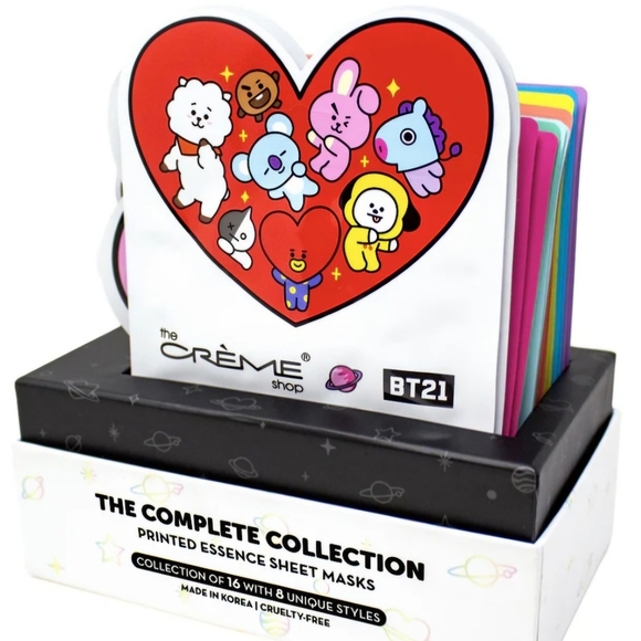*NEW* The Crème Shop | BT21: Complete Printed Essence Sheet Mask Collection - Picture 6 of 13